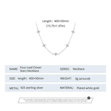 Four-Leaf Clover Flower Necklace