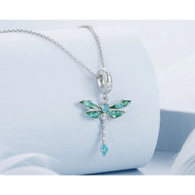 Green Dragonfly Pendant