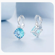 Blue-green Tourmaline Earrings