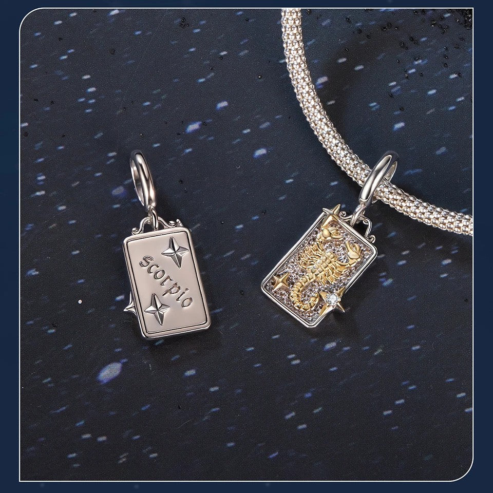 Scorpio Zodiac Charms Pendant