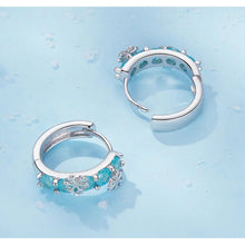 Winter Ice Flower Earrings