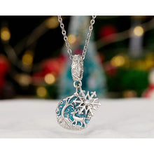 Luminous Christmas Elk Pendant