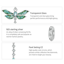 Green Dragonfly Pendant