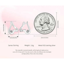 Heart Shaped Ear Buckles