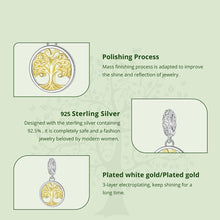 Gold Tree Of Life Charm