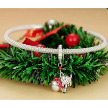 Christmas Cat Pendant Charm