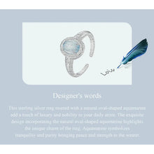 Natural Aquamarine Ring