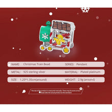 Christmas Train Bead