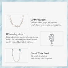 Sea Turtle, Starfish & Pearl Silicone Safety Chain Charm Pearl Chain