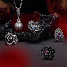 Dark Rose Pearl Pendant