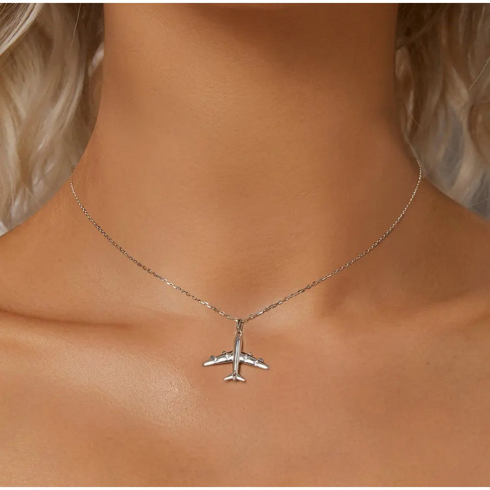 Airplane Necklace