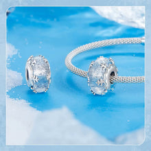 Ice Crystal Murano Beads