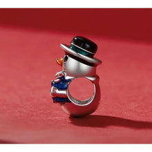 Christmas Snowman Charm