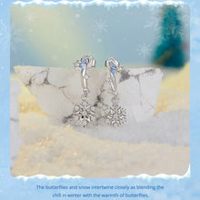 Snow Mountain Flower Earring