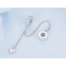 Heart-shaped Tassel Safety Chain