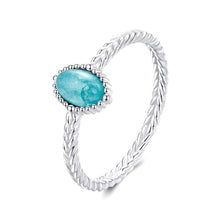 Amazonite Solitaire Ring