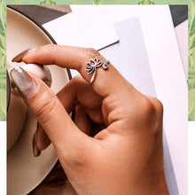 Lotus Flower Adjustable Ring