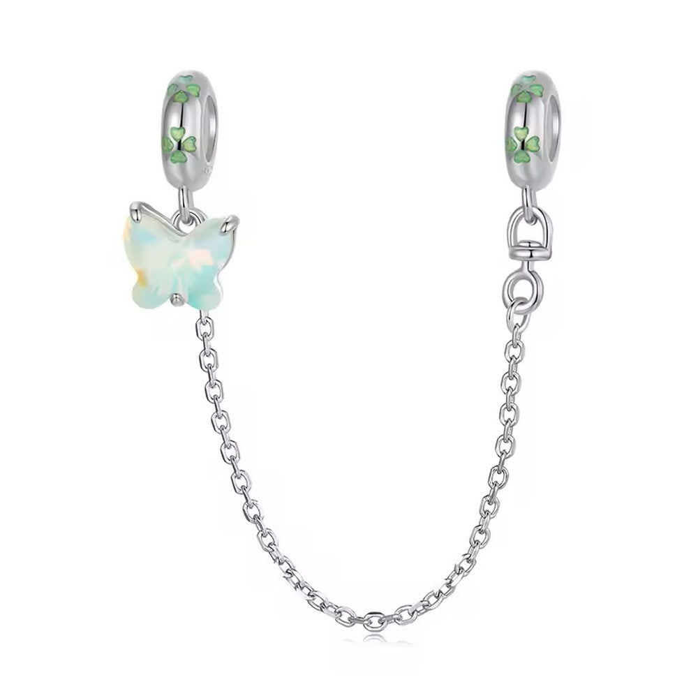 Green Butterfly Safety Chain