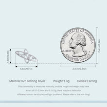 Milky Way Stud Earrings