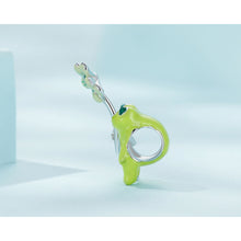 Lucky Clover Frog Beads