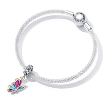 Colorful Butterfly Charm Bead Pendant