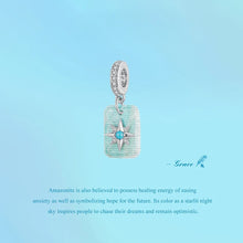 Amazonitr Star Pendant