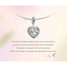 Mom & Daugther Bead Pendant