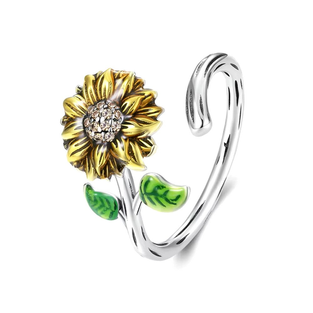 Sunflower Opening Ring