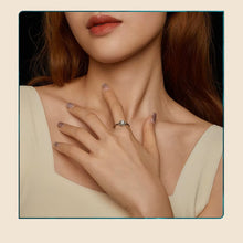 Rose Moissanite Ring