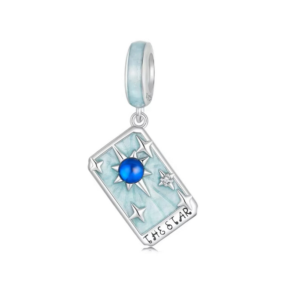 Star Tarot Card Pendent Charm