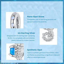 Opal Seahorse Pendant