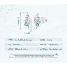 Seashell Stud Earrings