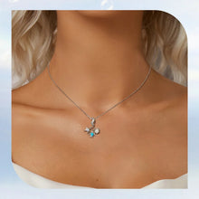 Blue Dreamy Shell Charm Pendant