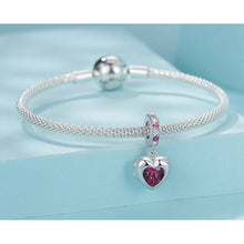 Forever Love Heart Charm