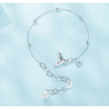 Mermaid Fishtail Zircon Bracelet