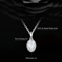Oval 1 CT Moissanite Necklace