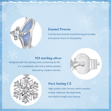 Snow Mountain Flower Earring