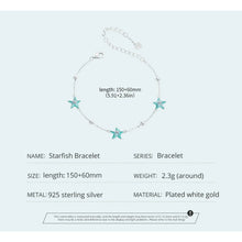 Starfish Chain Bracelet