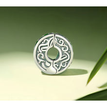 Green Source Positioning Clasp Charm