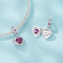 Forever Love Heart Charm