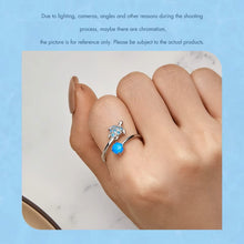 Blue Turtle Open Ring