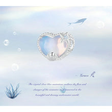 Dreamy Ocean Heart Charm