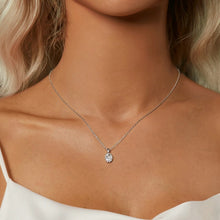 Oval 1 CT Moissanite Necklace