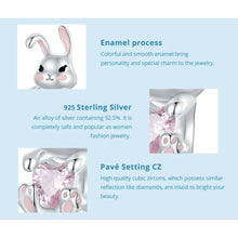 Pink Rabbit Charm