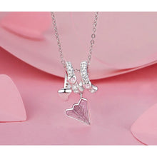 Paper Airplane Love Letter Charm