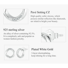 Mobius Strip Stud Earrings