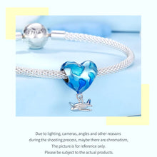 Blue Earth Bead Charm