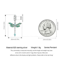 Green Dragonfly Pendant