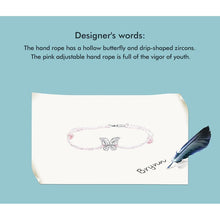 Butterfly Hand Rope Bracelet