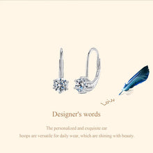 1CT Moissanite Drop Earrings